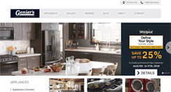 Desktop Screenshot of geniers.com