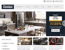 Tablet Screenshot of geniers.com